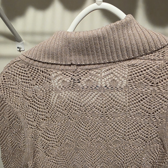 INC International Concepts Shimmer Knit Cardigan – Size Medium ✨ - Picture 6 of 6